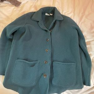 LL Bean Vintage Fleece Coat